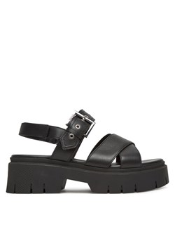 HUGO Sandały Kris_Sandal_BKNA 50542072 Czarny ze sklepu MODIVO w kategorii Sandały damskie - zdjęcie 181121601