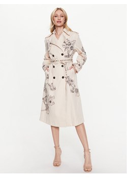 Pinko Trencz 100990 A0TL Beżowy Regular Fit - id: 0000302580002 - marki Pinko - 181121603 Pinko Trencz 100990 A0TL Beżowy Regular Fit ze sklepu MODIVO w kategorii Płaszcze damskie - zdjęcie 181121603