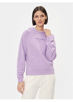 Helly Hansen Bluza Core 54033 Fioletowy Regular Fit ze sklepu MODIVO w kategorii Bluzy damskie - zdjęcie 181121651