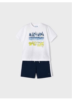 Mayoral Komplet t-shirt i spodenki 3680 Kolorowy ze sklepu MODIVO w kategorii Komplety chłopięce - zdjęcie 181121673