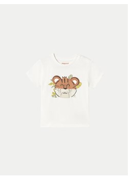 Mayoral T-Shirt 1055 Biały Regular Fit ze sklepu MODIVO w kategorii Koszulki niemowlęce - zdjęcie 181121731