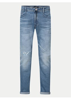 Petrol Industries Jeansy M-1040-DNM056 Niebieski Tapered Fit ze sklepu MODIVO w kategorii Jeansy męskie - zdjęcie 181121741