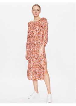 Sisley Sukienka codzienna 4KINLV034 Kolorowy Regular Fit ze sklepu MODIVO w kategorii Sukienki - zdjęcie 181121754