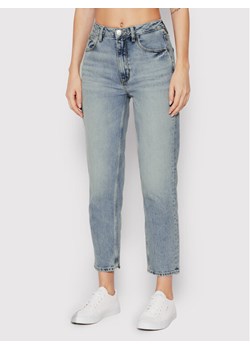 Guess Jeansy W2YA21 D4NH6 Niebieski Mom Fit ze sklepu MODIVO w kategorii Jeansy damskie - zdjęcie 181121764