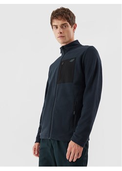 4F Polar 4FAW23TFLEM123 Niebieski Regular Fit ze sklepu MODIVO w kategorii Bluzy męskie - zdjęcie 181121994