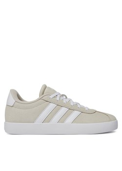 adidas Sneakersy Vl Court 3.0 K  ID6312 Beżowy ze sklepu MODIVO w kategorii Trampki dziecięce - zdjęcie 181122130