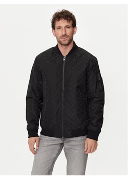 Guess Kurtka bomber M4YL02 WG9L2 Czarny Classic Fit ze sklepu MODIVO w kategorii Kurtki męskie - zdjęcie 181122223