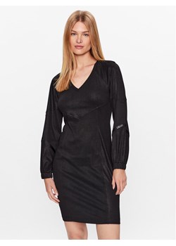 Liu Jo Sport Sukienka codzienna TF3031 J4512 Czarny Regular Fit ze sklepu MODIVO w kategorii Sukienki - zdjęcie 181122251
