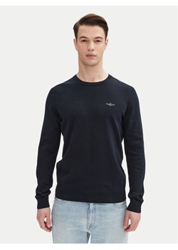 Aeronautica Militare Sweter 251MA1502L506 Granatowy Regular Fit ze sklepu MODIVO w kategorii Swetry męskie - zdjęcie 181122274