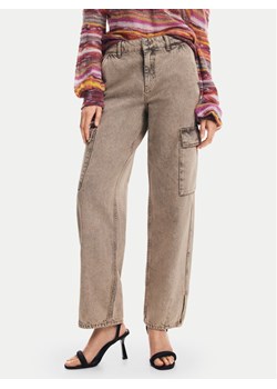 Desigual Jeansy Casandr 24WWDD96 Szary Straight Fit ze sklepu MODIVO w kategorii Jeansy damskie - zdjęcie 181122331
