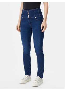 Guess Jeansy W5RA1F D5L91 Granatowy Straight Leg ze sklepu MODIVO w kategorii Jeansy damskie - zdjęcie 181122423
