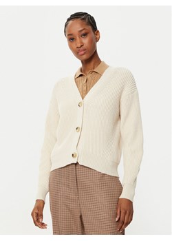 Weekend Max Mara Kardigan Nirvana 2515341051 Écru Regular Fit ze sklepu MODIVO w kategorii Swetry damskie - zdjęcie 181122681