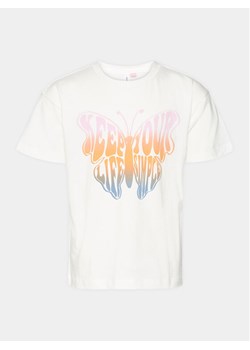 Vero Moda Girl T-Shirt Love Kelly 10303731 Biały Regular Fit ze sklepu MODIVO w kategorii Bluzki dziewczęce - zdjęcie 181122693