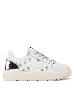 LOVE MOSCHINO Sneakersy JA15274G1IJC410C Biały ze sklepu MODIVO w kategorii Buty sportowe damskie - zdjęcie 181122731