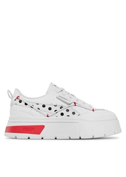 Puma Sneakersy Mayze Stack Miraculous Jr 393906 02 Biały ze sklepu MODIVO w kategorii Buty sportowe damskie - zdjęcie 181122803