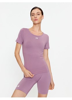 Under Armour T-Shirt Ua Train Seamless Ss 1379149 Fioletowy Fitted Fit ze sklepu MODIVO w kategorii Bluzki damskie - zdjęcie 181122913
