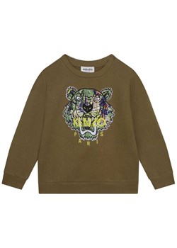 Kenzo Kids Bluza K25795 S Zielony Regular Fit ze sklepu MODIVO w kategorii Bluzy chłopięce - zdjęcie 181122942