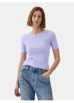 Gap T-Shirt 540635-11 Fioletowy Slim Fit ze sklepu MODIVO w kategorii Bluzki damskie - zdjęcie 181123034