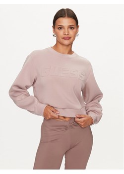 Guess Bluza V3BQ15 K7UW2 Różowy Regular Fit ze sklepu MODIVO w kategorii Bluzy damskie - zdjęcie 181123150