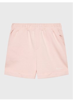 Pepe Jeans Szorty sportowe Rosemary PG800731 Różowy Regular Fit ze sklepu MODIVO w kategorii Spodenki dziewczęce - zdjęcie 181123174