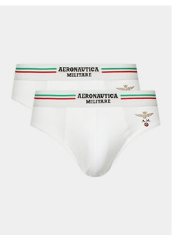 Aeronautica Militare Komplet 2 par slipów AM1USL001 Biały ze sklepu MODIVO w kategorii Majtki męskie - zdjęcie 181123310