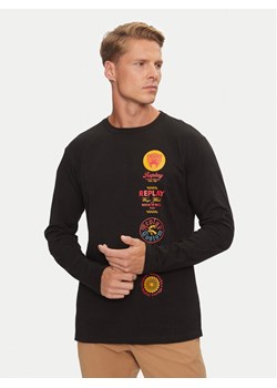Replay T-Shirt M6989 .000.2660 Czarny Regular Fit ze sklepu MODIVO w kategorii T-shirty męskie - zdjęcie 181123351