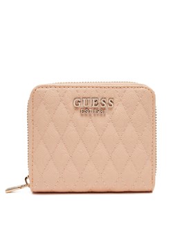 Guess Mały Portfel Damski SWGG96 26137 Różowy ze sklepu MODIVO w kategorii Portfele damskie - zdjęcie 181123362
