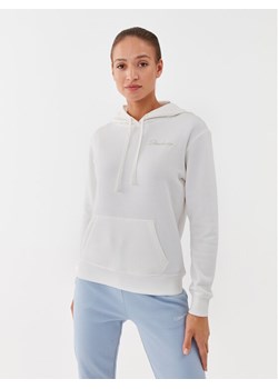 Skechers Bluza Signature Po Hoodie WHD116 Biały Regular Fit ze sklepu MODIVO w kategorii Bluzy damskie - zdjęcie 181123370
