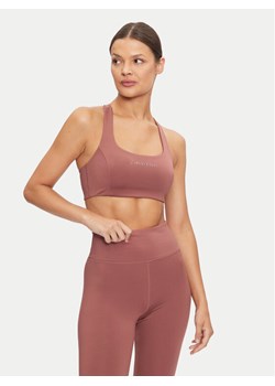 Calvin Klein Biustonosz top Support 00GWF4K171 Bordowy ze sklepu MODIVO w kategorii Biustonosze - zdjęcie 181123393