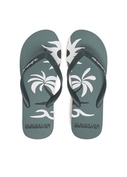 Quiksilver Japonki Molokai Screen AQYL101427 Zielony ze sklepu MODIVO w kategorii Klapki męskie - zdjęcie 181123501