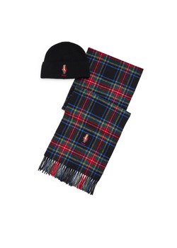 Polo Ralph Lauren Zestaw Szalik i Czapka 449959531001 Kolorowy ze sklepu MODIVO w kategorii Czapki zimowe męskie - zdjęcie 181123581