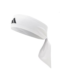 adidas Opaska materiałowa Aeroready Tennis HT3907 Biały ze sklepu MODIVO w kategorii Czapki męskie - zdjęcie 181123723