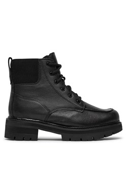 Clarks Trapery Orianna Mid 261679044 Czarny ze sklepu MODIVO w kategorii Botki - zdjęcie 181123854