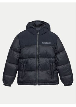 Napapijri Kurtka zimowa A-Hornelen NP0A4HJS S Czarny Regular Fit ze sklepu MODIVO w kategorii Kurtki chłopięce - zdjęcie 181123870