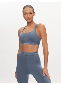 Calvin Klein Performance Biustonosz sportowy 00GWS4K193 Niebieski ze sklepu MODIVO w kategorii Biustonosze - zdjęcie 181123891