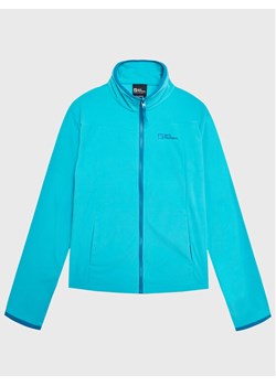 Jack Wolfskin Polar Sandpiper 1607883 S Niebieski Regular Fit ze sklepu MODIVO w kategorii Bluzy dziewczęce - zdjęcie 181123960
