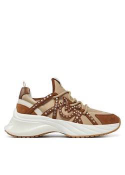 PINKO Sneakersy Ariel 16 SS0085T029 Brązowy ze sklepu MODIVO w kategorii Buty sportowe damskie - zdjęcie 181123992