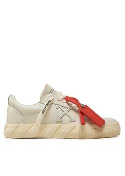 Off-White Sneakersy OWIA272F23LEA0010303 Écru ze sklepu MODIVO w kategorii Buty sportowe damskie - zdjęcie 181124024