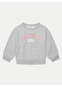 Gap Bluza 645497-06 Szary Regular Fit ze sklepu MODIVO w kategorii Bluzy chłopięce - zdjęcie 181124291