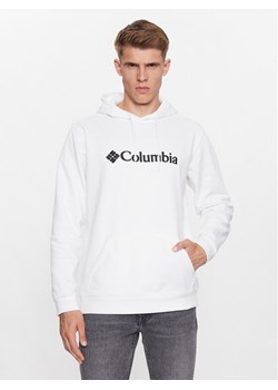 Columbia Bluza CSC Basic Logo™ II Hoodie Biały Regular Fit ze sklepu MODIVO w kategorii Bluzy męskie - zdjęcie 181124323