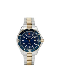 Swiss Alpine Military Zegarek Diver 7040.1145 Srebrny ze sklepu MODIVO w kategorii Zegarki - zdjęcie 181124434