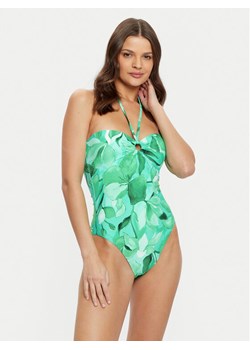 Seafolly Strój kąpielowy Secret Garden 11124-220 Zielony ze sklepu MODIVO w kategorii Stroje kąpielowe - zdjęcie 181124441