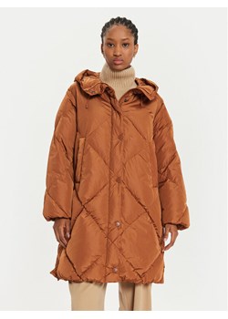 Weekend Max Mara Kurtka puchowa Guelfo 2425496092 Brązowy Regular Fit - id: 0000304200083 - marki Max Mara - 181124464 Weekend Max Mara Kurtka puchowa Guelfo 2425496092 Brązowy Regular Fit ze sklepu MODIVO w kategorii Kurtki damskie - zdjęcie 181124464