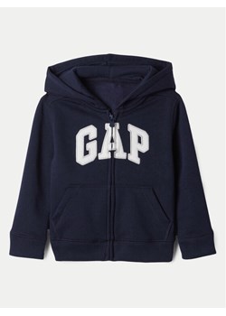 Gap Bluza 619017-04 Granatowy Regular Fit ze sklepu MODIVO w kategorii Bluzy chłopięce - zdjęcie 181124553