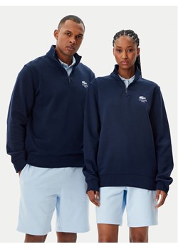Lacoste Bluza Unisex SH2735 Granatowy Regular Fit - id: 0000304995170 - marki Lacoste - 181124682 Lacoste Bluza Unisex SH2735 Granatowy Regular Fit ze sklepu MODIVO w kategorii Bluzy męskie - zdjęcie 181124682