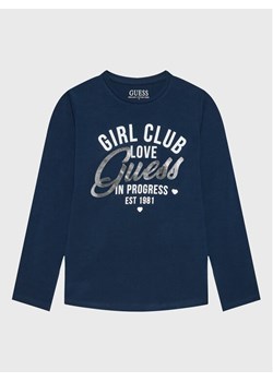 Guess Bluzka J3RI27 K6YW1 Niebieski Regular Fit - id: 0000302065837 - marki Guess - 181124723 Guess Bluzka J3RI27 K6YW1 Niebieski Regular Fit ze sklepu MODIVO w kategorii T-shirty chłopięce - zdjęcie 181124723