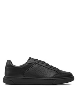 Calvin Klein Sneakersy Low Top Lace Up Lth Perf Mono HM0HM01428 Czarny ze sklepu MODIVO w kategorii Buty sportowe męskie - zdjęcie 181124744