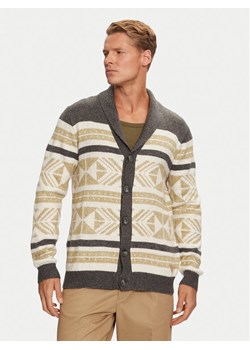 Guess Kardigan Efrem M4BR21 Z3HE2 Szary Regular Fit ze sklepu MODIVO w kategorii Swetry męskie - zdjęcie 181124770