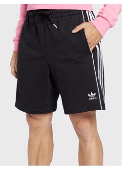 adidas Szorty sportowe Rekive HK7307 Czarny Regular Fit ze sklepu MODIVO w kategorii Spodenki męskie - zdjęcie 181124793