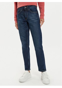 Lee Jeansy Rider 112355235 Granatowy Straight Fit ze sklepu MODIVO w kategorii Jeansy damskie - zdjęcie 181124850